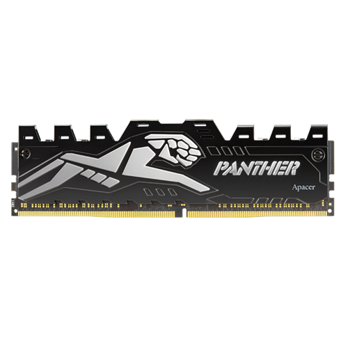 Apacer Panther 8GB DDR4 3600MHz CL16 Black-Gold Gaming Memory Limited 3 Year Warranty