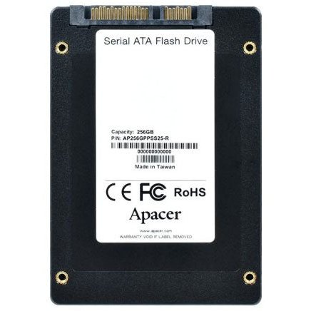 Apacer 256GB NAS SSD Drive; Interface