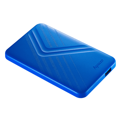 Apacer Ac236 1tb Usb 3.1 External Hard Drive - Blue, Retail Box, Limited 2 Year Warranty