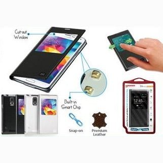 Promate Admin S5 Bookcover with clip Colour:White 1 Year Warranty