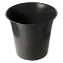 Brainware Interstat Office Waste Bin 10L Colour : Black , Retail Packaging, No Warranty