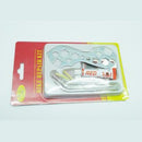 Noble Bicycle Tyre Puncture Repair Kit- All In One Portable Hexagon Wrench With 10 Hexagon Bore Sizes Two Curved Lever Tools A Tube Of Glue And Patches 3 Months Warranty