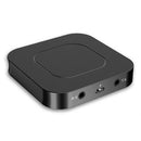 Unique 2 In 1 Bluetooth Audio Receiver And Transmitter Adaptor -With 3.5Mm Jack , Bluetooth Ver 5.0 , Built-In 200Mah Rechargeable Lithium Ion Battery, Wireless Range Of Up To 10 Metres Line Of Sight, Plug And Play , Micro Usb Charging Port, Colour Black