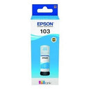 Epson 103 Ecotank Cyan Ink Bottle 65ml - Compatible Printers Epson EcoTank L3150 EcoTank L3111 EcoTank L3110 EcoTank L1110