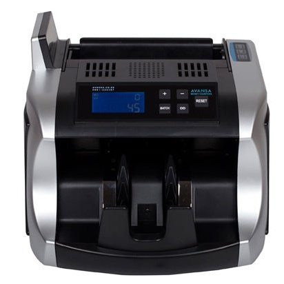 Postron / Casey Robust Note Counting Machine with 3 point counterfeit detection; 1000Notes/ min; 200Notes stacking capacity; Dust Removal system ; Dim. : 31 x28 x 20cm 1 year Limit warranty