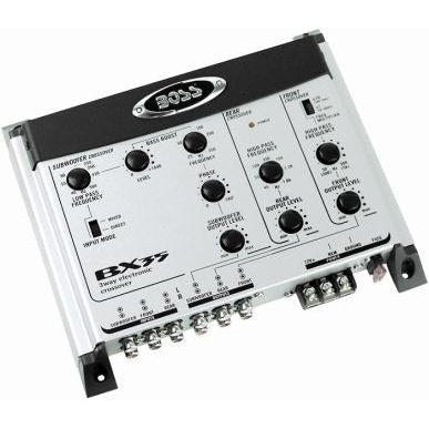 Boss Audio 3-Way Electronic Crossover, Retail Box , 1 Year Limited Warranty