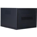 Solarix Steel Battery Box For 2 Batteries- Indoor Use Battery Box Design Easy To Assemble Powder Coated Mild Steel Casing Houses Up To 2 X 120ah Inverter Batteries Floor Standing Unit Colour Black