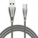 Geeko Moxom Cc31 Micro Usb Data Sync And Charging Cable-fast Spring Zinc Alloy With Stainless Steel Material, High Speed Transmission For Data Transfer, 2.4a Fast Charging, 1 Meter Cable Length, With Micro Usb Interface, Flexible Durable Tangle-free, Colo