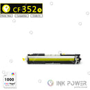 Inkpower Generic Hp 130A For Use With Hp Color Laserjet Pro Mfp M177Fw Mfp M176N Yellow Toner Cartridge