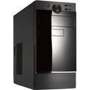 Unique Atx Midi Tower Case With 420W Psu Black & Silver, Retail Box , 1 Year Warranty On Case