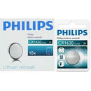 Philips Minicells Battery CR1620 Lithium Sold as Box of 10