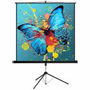 Esquire Tripod Projector Screen - Square Format 150 X 150, Retail Box , 1 Year Limited Warranty