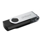 Dahua 16Gb Usb Flash Drive-Usb Interface Ver 2.0 Max Read Speed: 20Mb/S, Max Write Speed: 10Mb/S, Plug And Play, Small In Size, Easy To Carry Metal Swivel Cover, Colour Black, Retail Box, 1 Year Limited Warranty