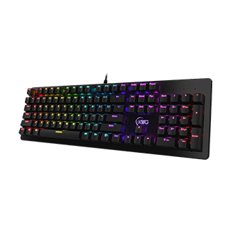 Kwg Draco M1 Mechanical Rgb Light Keyboard - Rgb Backlighting Built-In Lighting Effects Kwg Certified Mechanical Switches Windows Key Lock On Off Indicator Wasd–Arrow Key Exchange Mode Rubber Feet Design Anti-Slip Design To Ensure Your Keyboard To Stan...