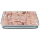 Ebox 80Pcs Cd Wallet Tan Jean, Retail Box, No Warranty