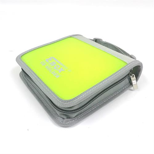 E-Box 32 Cd Green Transparent Holder, Retail Box, No Warranty