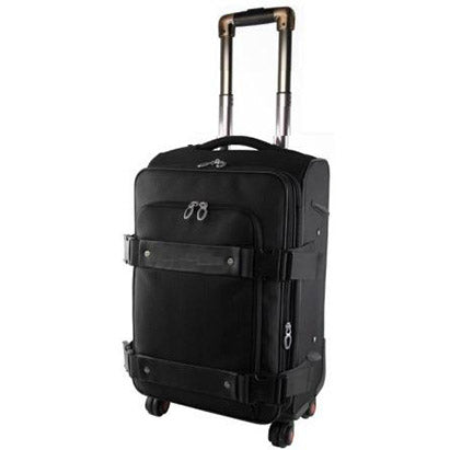 Macaroni Lettiga Business Professional Trolley Laptop and Lugguge Case-Black 1 year Limited Warranty