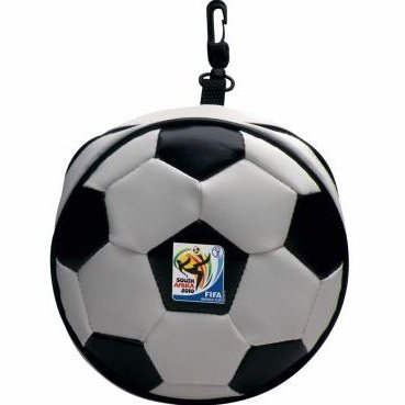 Esquire Official FIFA 2010 Licensed Product CD Wallet FIFA Emblem Holds 24 CD or DVD with Zipper and Hook Purchase as a mémoire of the 2010 Soccer World Cup in South Africa! Retail Packaged