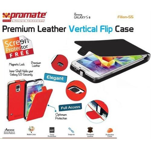 Promate Filion S5 Bookcover Colour: Black 1 Year Warranty