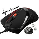 Sharkoon Fireglider Optical - 7 Buttons, 5 Of Them Freely Programmable, Dpi Switch With Color Display (5 Steps), Retail Box , 1 Year Warranty