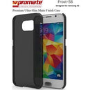 Promate Frost-S6 Premium Ultra-Slim Matte Finish Case - Black 1 Year Warranty