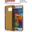Promate Frost-S6 Premium Ultra-Slim Matte Finish Case - Gold 1 Year Warranty