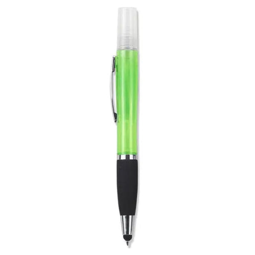 Geeko 3 in 1 Sanitizer Spray Stylus and Blue ink Pen