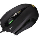 Gamdias Hades Optical Extension GMS7001 Gaming Mouse - 3200DPI 64KB on-board memory Customizable Profile Interchangeable side panels 8 Smart Keys with 7 Programmable USB Interface-Black 1 Year warranty
