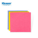 Kleaner Multi Purpose Microfibre Cloths- Multi Colour Pack Of 3 Super-Efficient And Long Lasting Machine Washable Up To 500 Times Can Be Used Wet Or Dry For Most Cleaning Tasks
