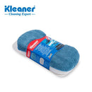 Kleaner Multi Purpose Microfiber oval shaped Car wash sponge - Perfect for use on cars bikes and other vehicles.