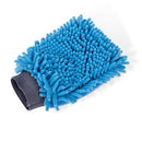 Kleaner 2 In 1 Multipurpose Chenille and Microfibre Mitt Glove- For Car Computers Home Kitchen Appliances Easy To Clean And Dry Eliminates Dust And Dirt Extremely Soft Absorbent Non Scratch Wash And Drying Knit Cleaning Gloves