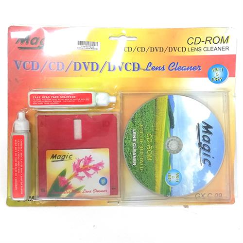 Geeko Vcd Cd Dvd Dvcd Lens Cleaner, Retail Box, No Warranty