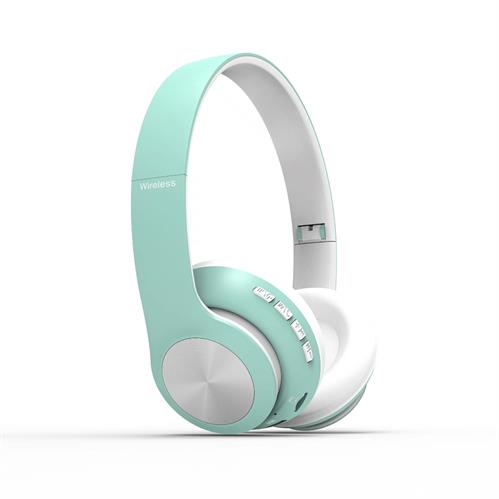 Geeko Iperfect Bluetooth Wireless On Ear Stereo Headphones- 2.0 Channel Stereo Foldable Headphones , Bluetooth Version 5.0, Up To 10 Metres Transmission Distance Line Of Site, 40Mm Diameter Driver Unit, Talk Time: Up To 4 Hours, Operating Frequency:2.4Ghz