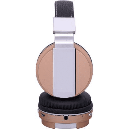 Geeko Iperfect Bluetooth Wireless On Ear Stereo Headphones- 2.0 Channel Stereo Foldable Headphones ,built-in Microphone, Fm Radio, Bluetooth Version 5.0, Up To 10 Metres Transmission Distance Line Of Site, 40mm Diameter Driver Unit, Talk Time: Up To 4 Hou
