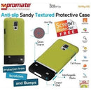 Promate Gritty S5 Anti-slip sandy textured protective case for Samsung Galaxy S5 Colour:Green 1 Year Warranty