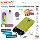 Promate Gritty S5 Anti-slip sandy textured protective case for Samsung Galaxy S5 Colour:White 1 Year Warranty