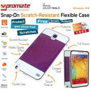 Promate Grosso.N3-Snap-On Scratch-Resistant Flexible Case-Red 1 Year Warranty