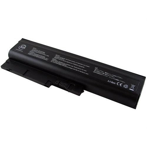 Bti Lenovo Thinkpad R60, R60E, T60, T60P Series -11.1V, 4800Mah -6 Cells, Retail Box , 18 Months Warranty