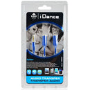 iDance Connect-C2 3.5mm 1-2 Splitter - Blue 1 year Limited Warranty