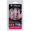 iDance Connect-C2 3.5mm 1-2 Splitter - Pink 1 year Limited Warranty