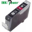 Inkpower Generic For Canon Cli-8 Magenta Dye Ink Cartridge- For Use With Canon Pixma Ip 3300 Pixma Ip 3500 Pixma Ip 4200 Series Pixma Ip 4200 X Pixma Ip 4200 Pixma Ip 4300 Pixma Ip 4500 Series Pixma Ip 4500 X Pixma Ip 4500 Pixma Ip 5200 R Pixma Ip 5200...