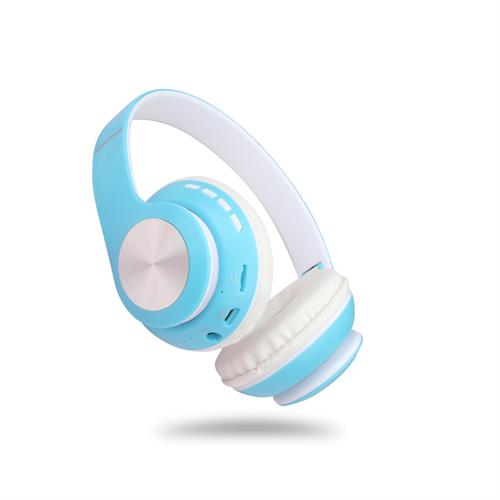 Geeko Iperfect Bluetooth Wireless On Ear Stereo Headphones- 2.0 Channel Stereo Foldable Headphones , Bluetooth Version 5.0, Up To 10 Metres Transmission Distance Line Of Site, 40Mm Diameter Driver Unit, Talk Time: Up To 4 Hours, Operating Frequency:2.4Ghz