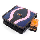 Jarl 40pcs Cd Wallet Pink Black & Blue