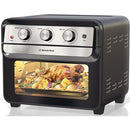 Bennett Read 22 Litre 1700W Air Fryer Oven With Rotisserie - Family Sized, Multi-Purpose Cooking Solution, Enormous 22 Litre Cooking Capacity, Faster Cooking With 1700W Of Power, 6 Adjustable Cooking Functions, Premium Tempered Glass Door, Interior Lig...