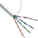Netix Utp Cat5E Copper Clad Aluminium 24Awg Ethernet Cable Grey- Unshielded Twisted Pair Cable-Solid Core, 305M Easy Pull Box-Colour Grey -Please Note-This Is A Cca Cable, Brown Box, No Warranty
