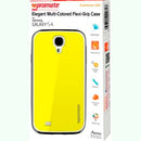 Promate Karizmo-S4 Elegant Flexi-Grip Case for Samsung Galaxy S4-Yellow 1 Year Warranty