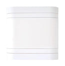 Lesco Cover Strip Blank Cover Plate – Square Height: 100mm Width: 100mm Material: Polycarbonate Colour White Sold as a Single unit 3 Months Warranty