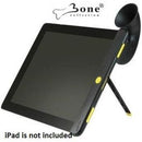Bone Collection Horn Stand with Sound Amplifier for iPad 2 -Provides Audio amplification up to 15dB without the use of batteries and a stable easy to use stand-Black 1 year Limited Warranty