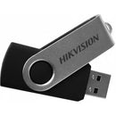 Hikvision M200S 16Gb Usb Flash Drive-Usb Interface Ver 2.0 Max Read Speed: 20Mb S, Max Write Speed: 10Mb S, Plug And Play, Small In Size, Easy To Carry Metal Swivel Cover, Colour Black, Retail Box, 1 Year Limited Warranty