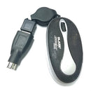 Geeko Black And Silver USB Mini Optical Mouse- 1 Year Limited Warranty